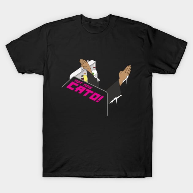 Pink Panther 'Not Now Cato' - Fridge Attack T-Shirt by MoonwalkerInk